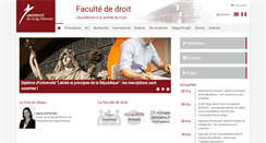 Desktop Screenshot of droitucp.fr