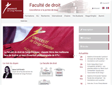 Tablet Screenshot of droitucp.fr